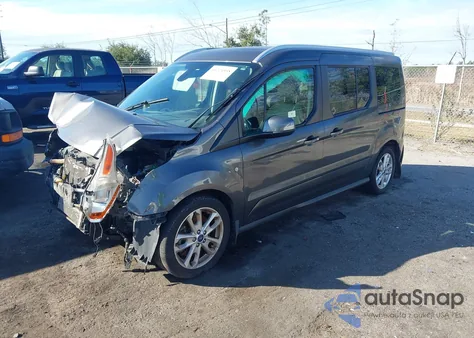 2015 Ford Transit Connect Titanium из США, поврежденный, VIN NM0GE9G7XF1194852